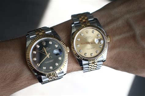 rolex on wrist|rolex datejust 36mm vs 41mm.